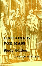 Lectionary for Mass (U.S.) by Catholic Church