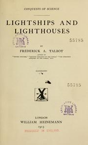 Cover of: Lightships and lighthouses by Frederick Arthur Ambrose Talbot