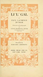 Cover of: Li'l' Gal by Paul Laurence Dunbar