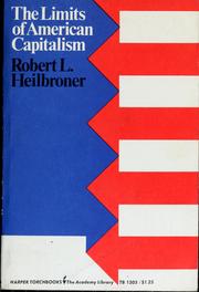 Cover of: The limits of American capitalism.