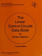 Cover of: Linear control circuits data book for design engineers