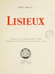 Cover of: Lisieux.