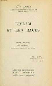 Cover of: Islam et les races.