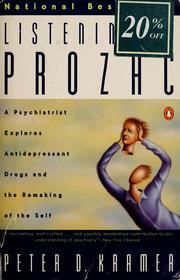 Cover of: Listening to Prozac by 