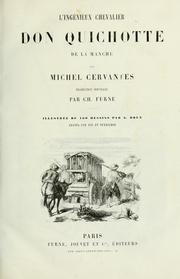 Cover of: L'ingénieux chevalier Don Quichotte de la Manche by Miguel de Unamuno