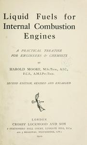 Cover of: Liquid fuels for internal combustion engines by Harold Moore