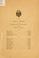 Cover of: List of original members of the Society of the Cincinnati in the State of Virginia.