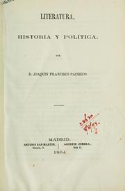 Cover of: Literatura, historia y politica