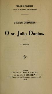 Cover of: Litteratura contemporanea by Fidelino de Sousa Figueiredo