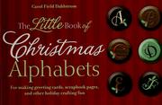 Cover of: The little book of Christmas alphabets