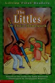 Cover of: The Littles do their homework