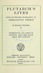 Cover of: Lives: With an English translation by Bernadotte Perrin