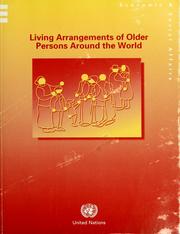 Living arrangements of older persons around the world