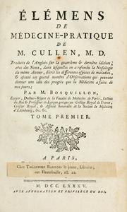 Cover of: Élémens de médecine-pratique de M. Cullen by William Cullen