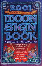 Cover of: Llewellyn's 2001 moon sign book & gardening almanac