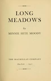 Cover of: Long Meadows