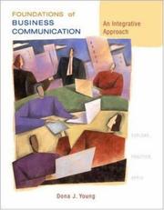 Cover of: Foundations of Business Communication by Dona Young, Dona Young