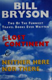 Cover of: The lost continent &  Neither here nor there