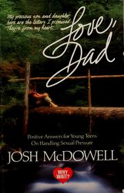 Cover of: Love, Dad by Josh McDowell