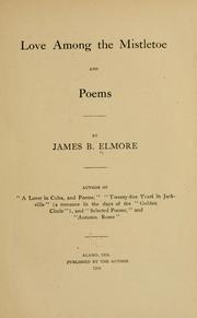 Cover of: Love among the mistletoe, and poems