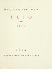 Cover of: Léto: básn.