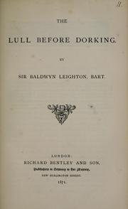 Cover of: The Lull before Dorking