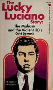 Lucky Luciano by Ovid Demaris