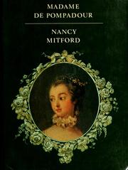 Cover of: Madame de Pompadour.