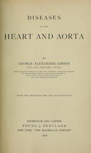 Cover of: Diseases of the heart and aorta
