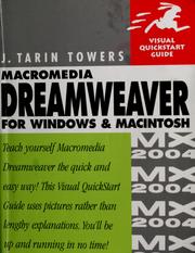 Cover of: Macromedia Dreamweaver MX for Windows and Macintosh 2004