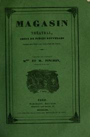 Cover of: Madame et Monsieur Pinchon: comédie-vaudeville en un acte