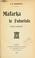 Cover of: Mafarka le futuriste