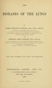 Cover of: The diseases of the lungs