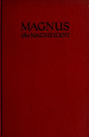 Cover of: Magnus the magnificent.