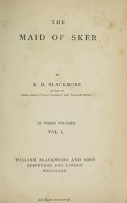 Cover of: The maid of Sker by R. D. Blackmore