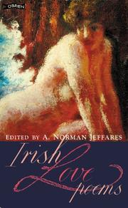Cover of: Irish Love Poems