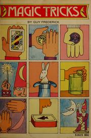 Cover of: Magic tricks by Guy Frederick