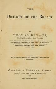 Cover of: The diseases of the breast