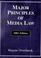 Cover of: Major principles of media law