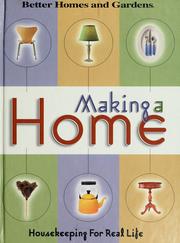 Cover of: Making a home.