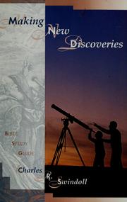 Cover of: Making new discoveries: Bible study guide