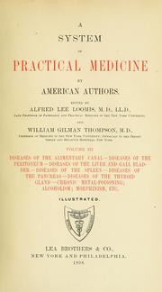 Cover of: A system of practical medicine by Alfred L. Loomis