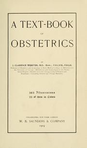 Cover of: A text-book of obstetrics