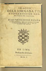 Relacion dela iornada del excelentissimo Condestable de Castilla by Juan Fernández de Velasco