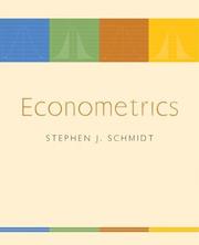 Cover of: Econometrics with Data CD