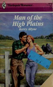 Cover of: Man of the high plains by Kerry Allyne