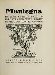 Cover of: Mantegna by N. D'Anvers, N. D'Anvers