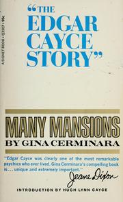 Cover of: Many Mansions by Gina Cerminara