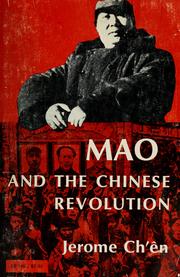Cover of: Mao and the Chinese revolution
