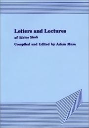 Cover of Letters and Lectures (Sufi Research Series) by Idries Shah